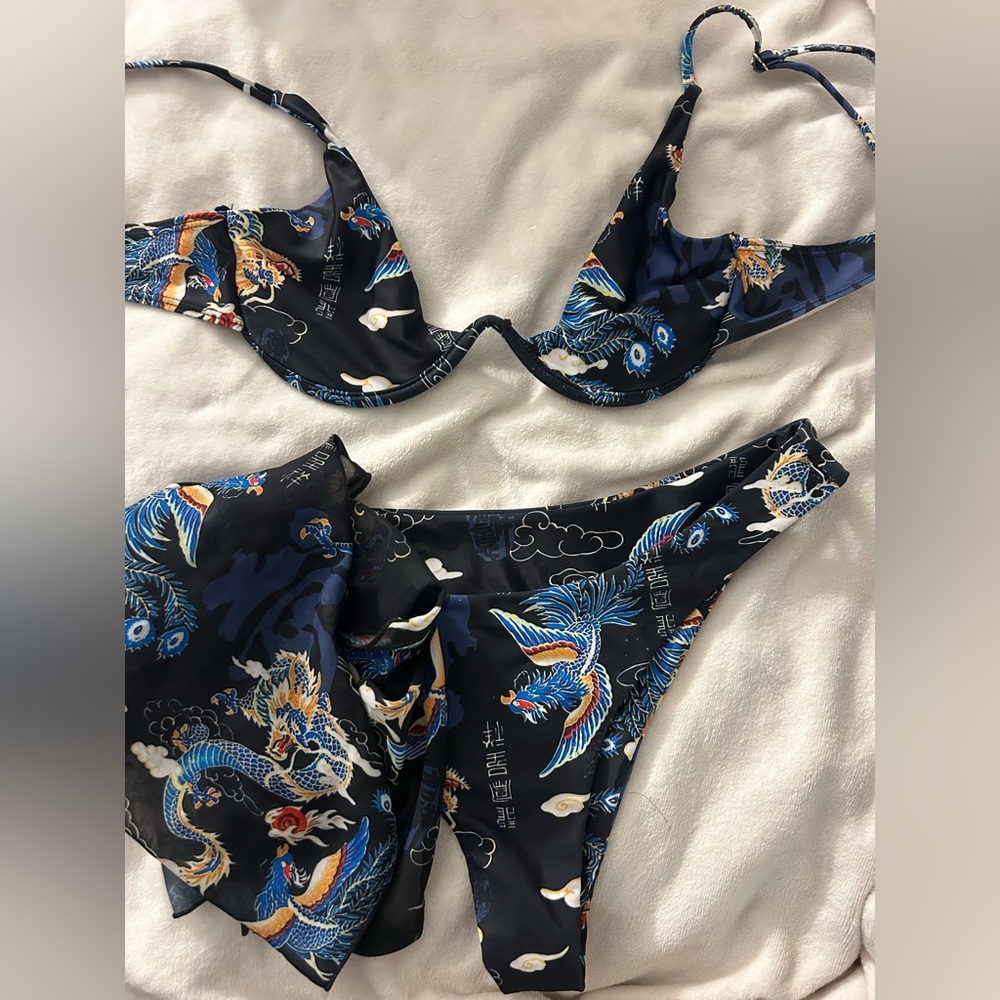 Dragon Print Bikini